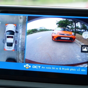 Camera 360 độ – Loại bỏ hoàn toàn điểm mù, an toàn toàn diện